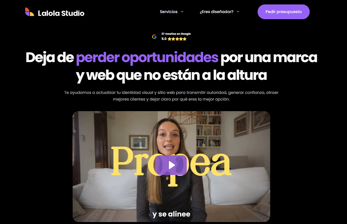 Lalola Studio web